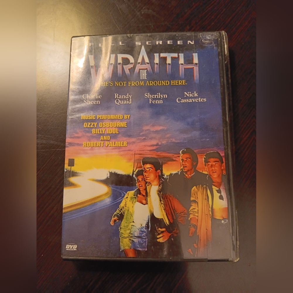 THE WRAITH DVD